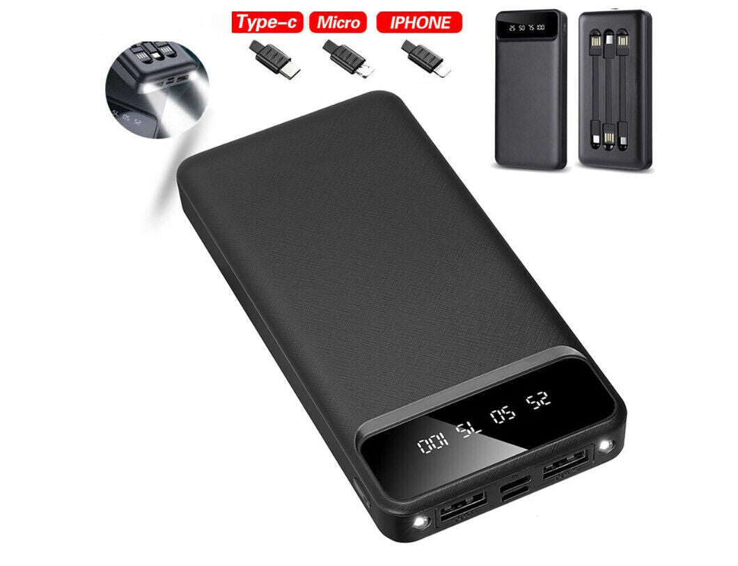 6000mah Mobile Power Bank Mobile Phone Backup Battery Convenient Charging UK Fast Shipping