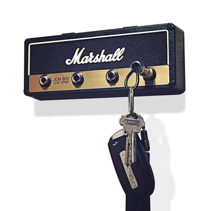 Marshall Key Holder,Wall Mounting Guitar Amp Key Hooks For Musician Lovers, JCM800 Keychain Including 4 Pieces Key Ring.