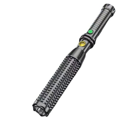 Glass Breaker EMERGENCY Hammer LED Flashlight  Tactical Flashlight Rechargeable