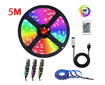 USB LED Light Strip 2-5M RGB Color 5050 Color Changing With TV Kitchen Lighting (UK Shipping only)