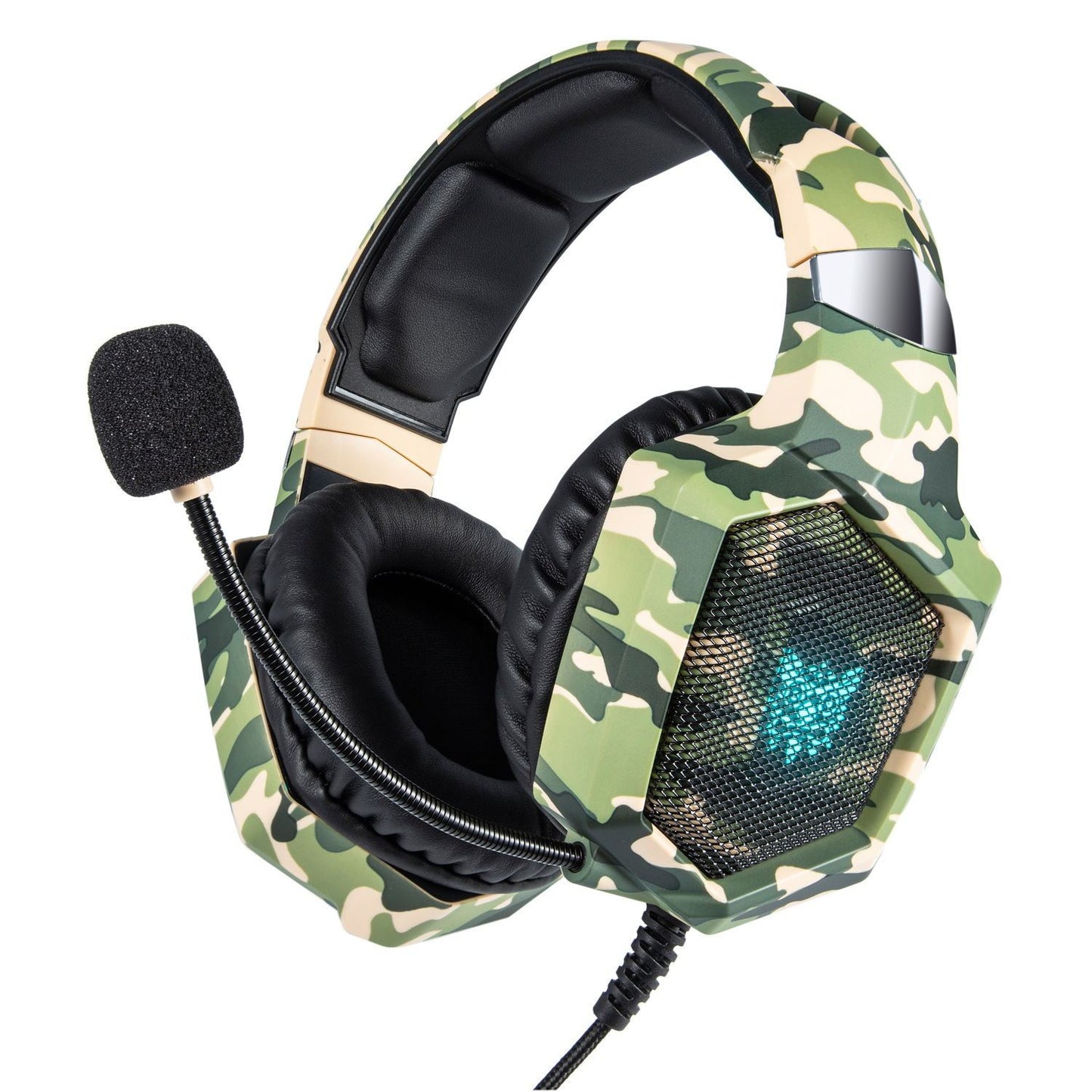 K8 camouflage headphones Gaming