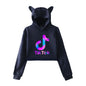 Tik tok women's cat ear sweater