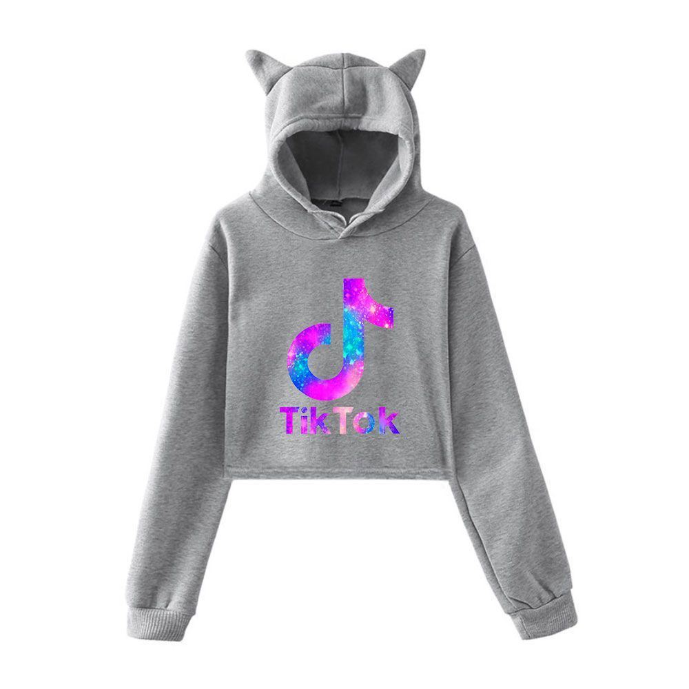 Tik tok women's cat ear sweater