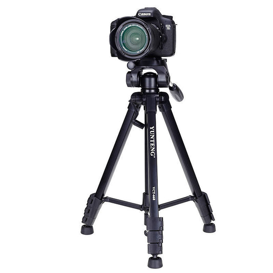 Camera/Phone Tripod Compatible with Apple, Yunteng 668 SLR Tripod Camera Stand