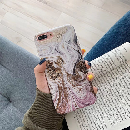 Marble style Iphone Case