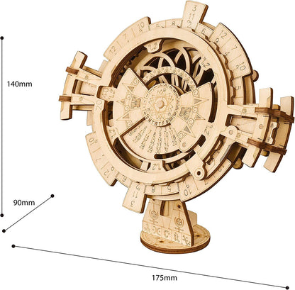 Robotime ROKR DIY 3D Wooden Puzzle Perpetual Calendar Assembly Kids Toy Jigsaws