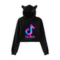 Tik tok women's cat ear sweater