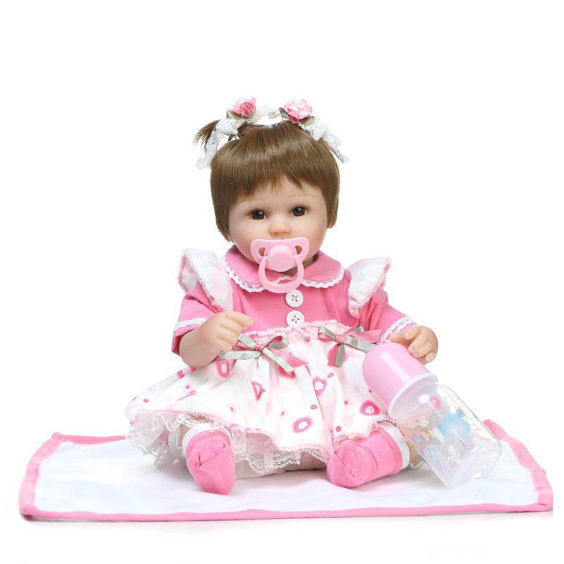 Simulation Soft Soft Rubber Baby Baby Doll Toy