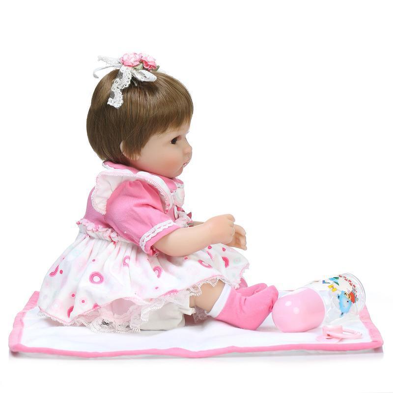 Simulation Soft Soft Rubber Baby Baby Doll Toy