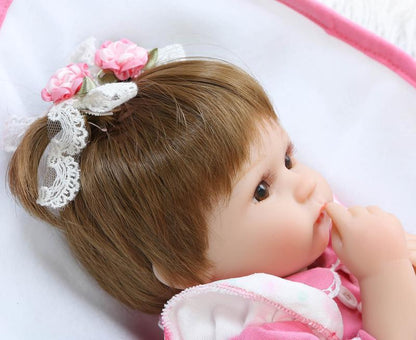 Simulation Soft Soft Rubber Baby Baby Doll Toy