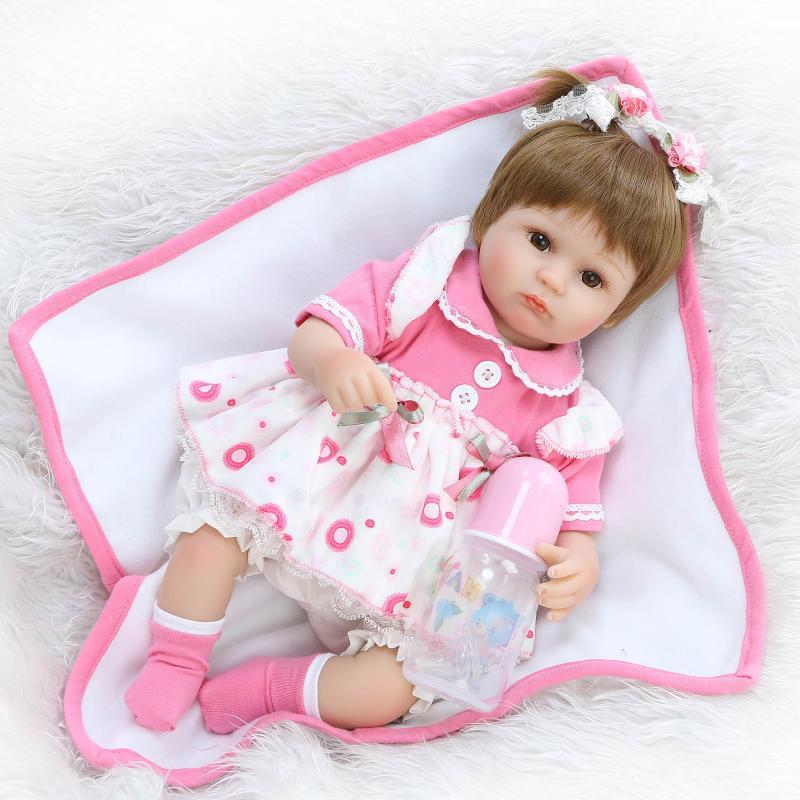 Simulation Soft Soft Rubber Baby Baby Doll Toy