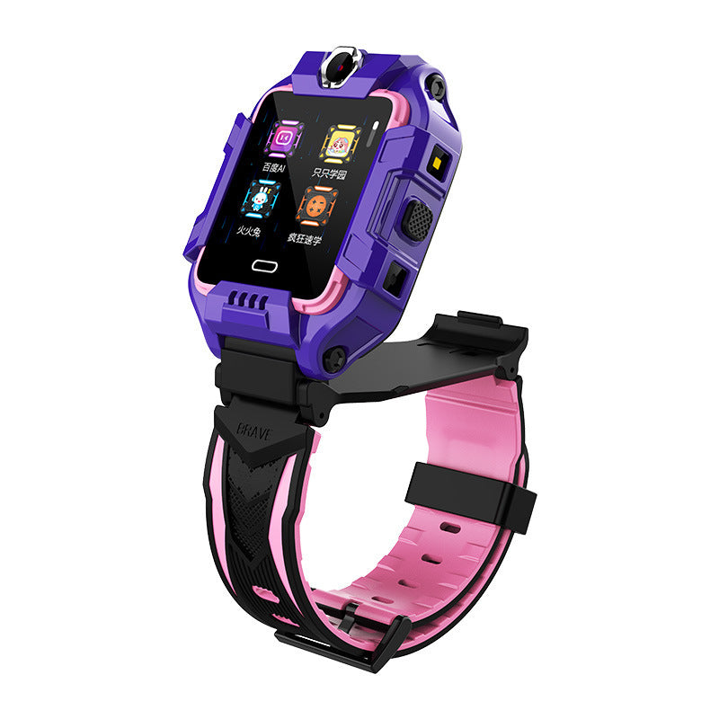 Children's Phone Watch 4G English Waterproof GPS Positioning Phone Watch