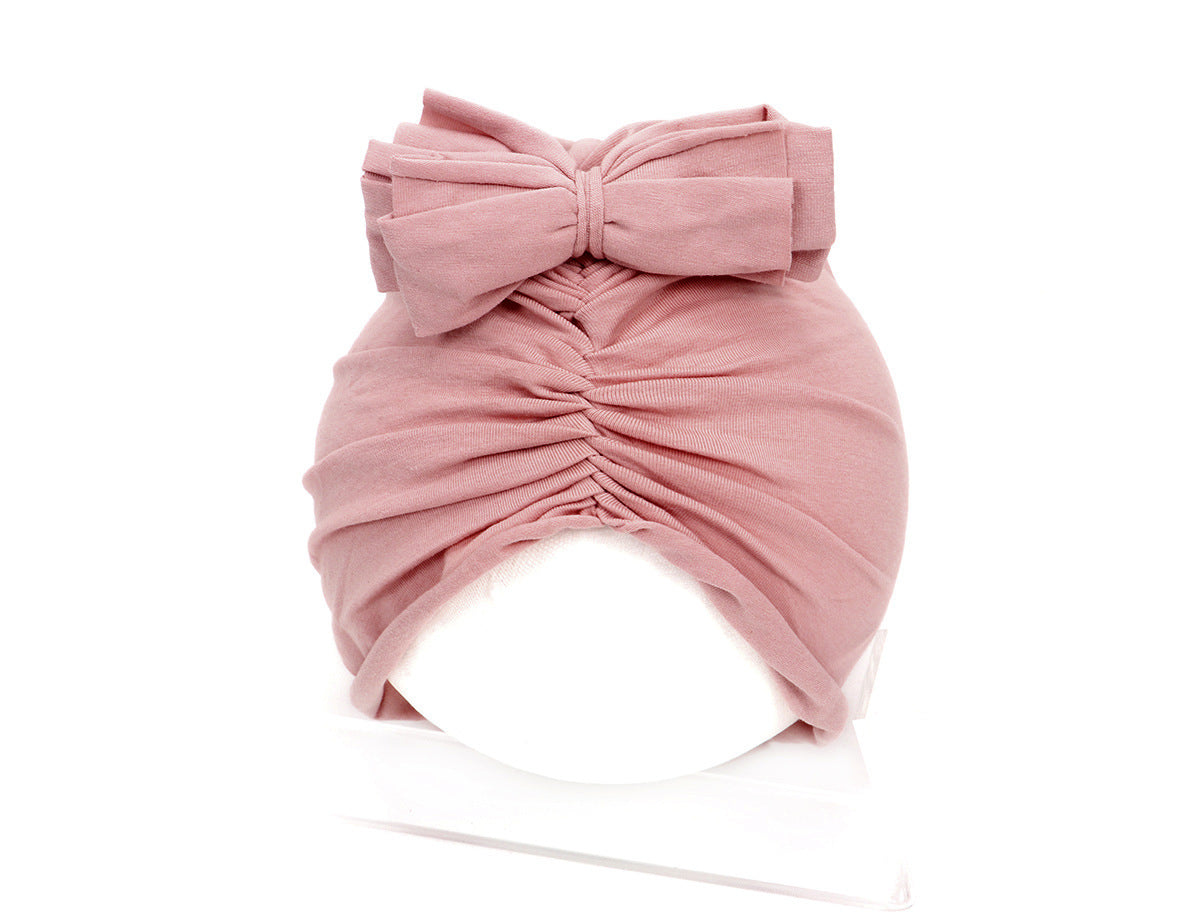 Cute Baby Hat Newborn Soft Baby Girl Hat Turban Infant Toddler Baby Cap Bonnet Headwraps