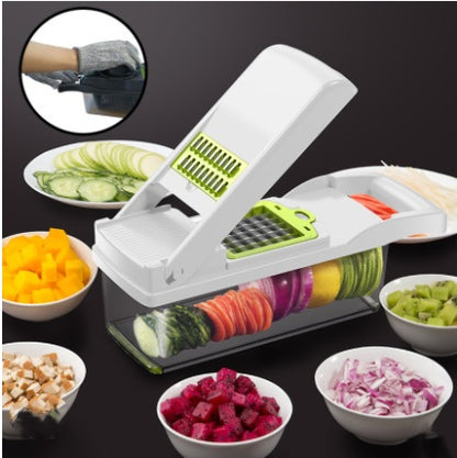 Vegetable Cutting Artifact Kitchen Diced Fruit Multi-Function Shredded Potatoes