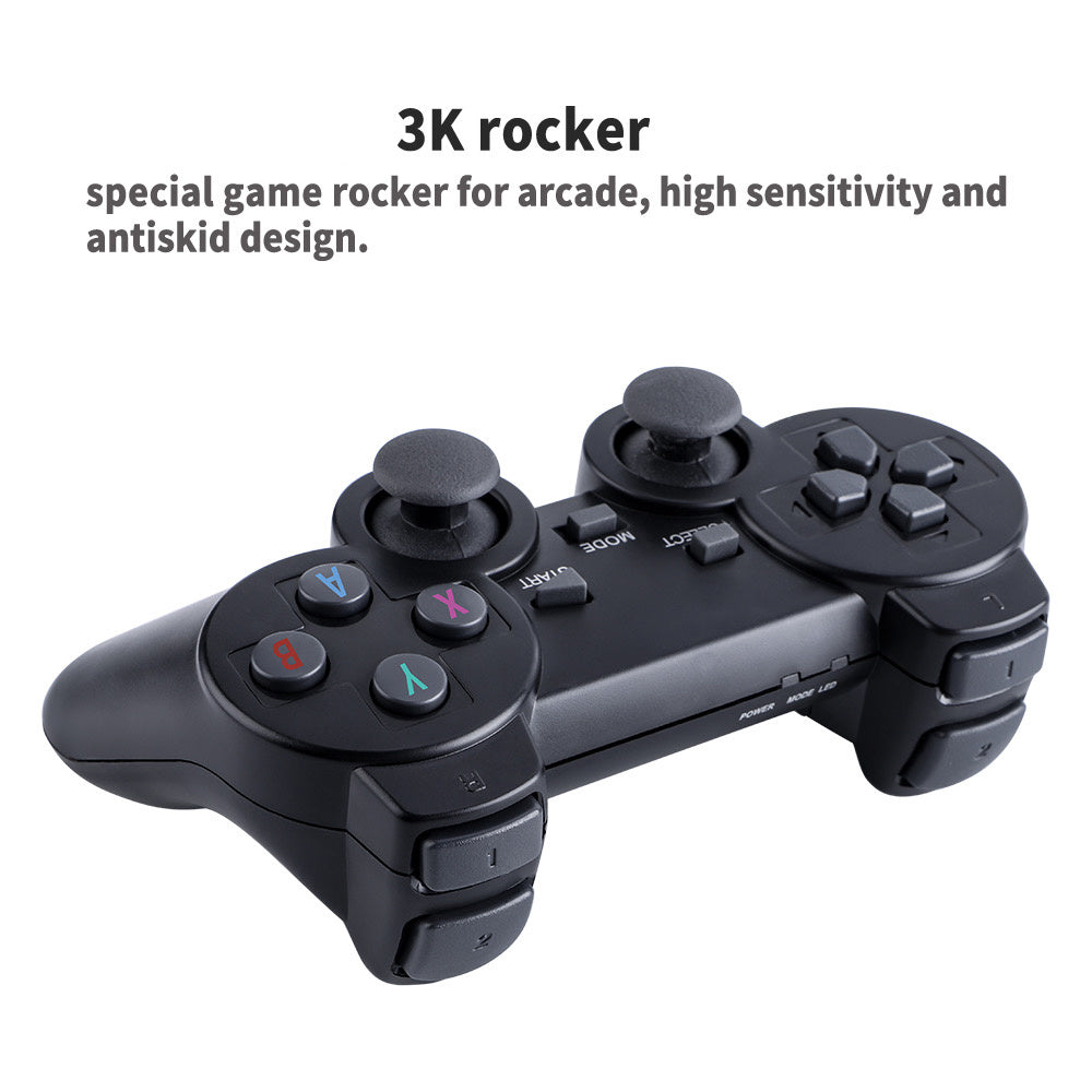 GD10 Game Stick 256G 4K HD Video Game Console Double Wireless 2.4G Controller Retro Console 58000 Games For PSP