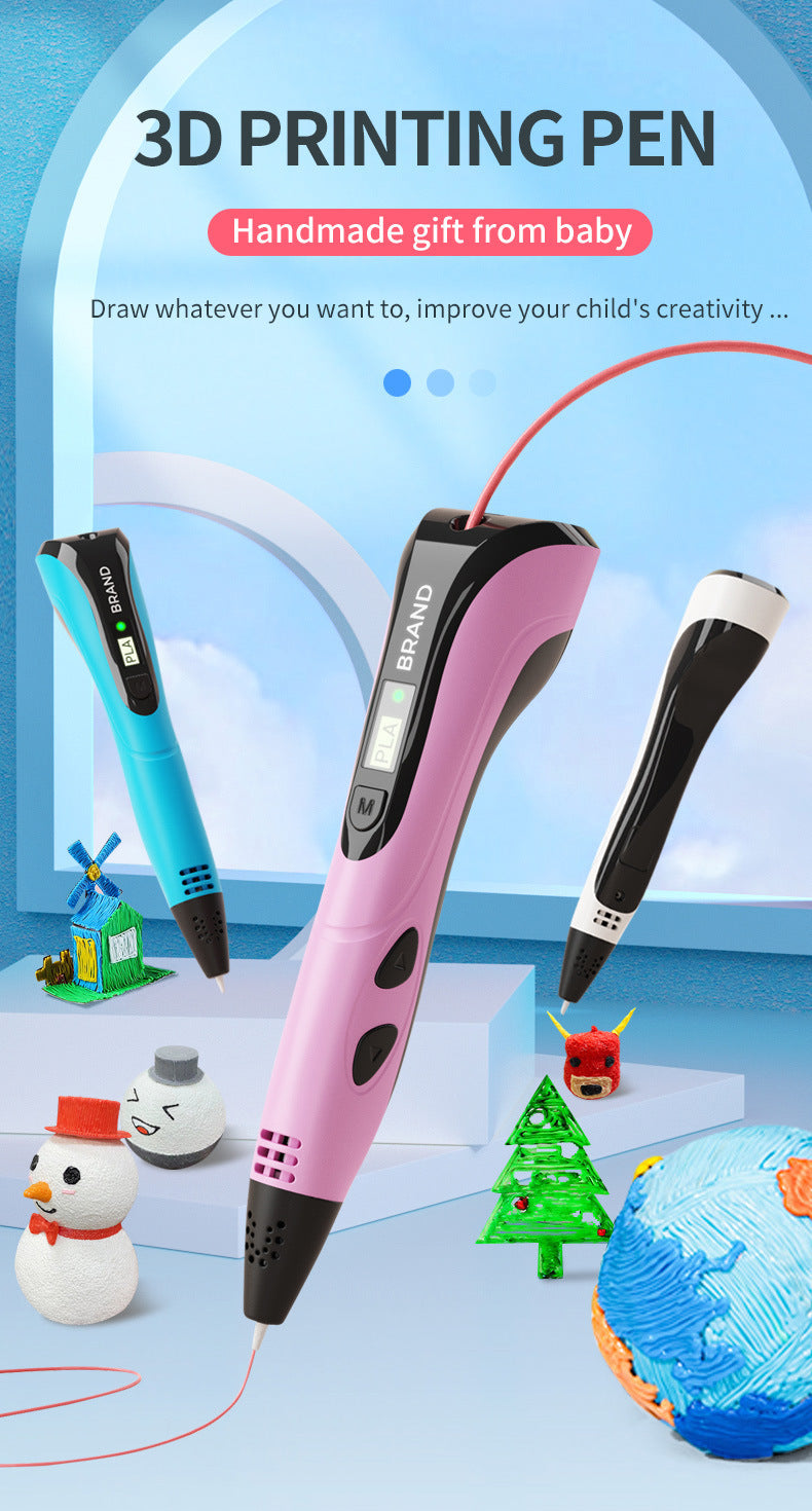 3D Three-dimensional Painting Graffiti Printing Pen Creative Intelligent Toy