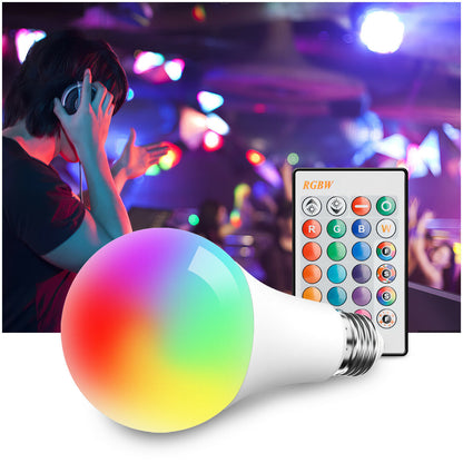 Alexa LED Light Bulb 15W RGB Smart Wireless Remote Dimmable Lamp Color Changing Smart WiFi LED Light Bulb Multi-Color For Alexa