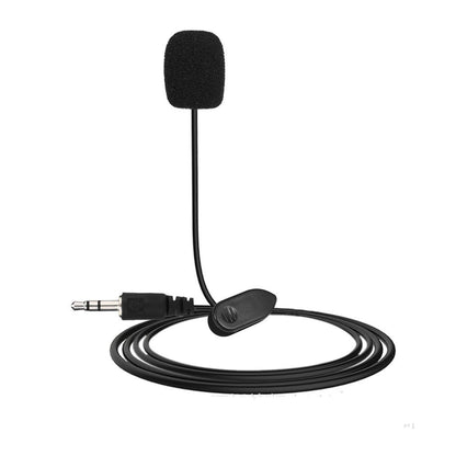 Lavalier microphone AUX for Phones, Laptops and Cameras