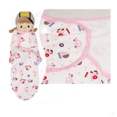 Cotton baby wrapped towel, cartoon baby sleeping bag