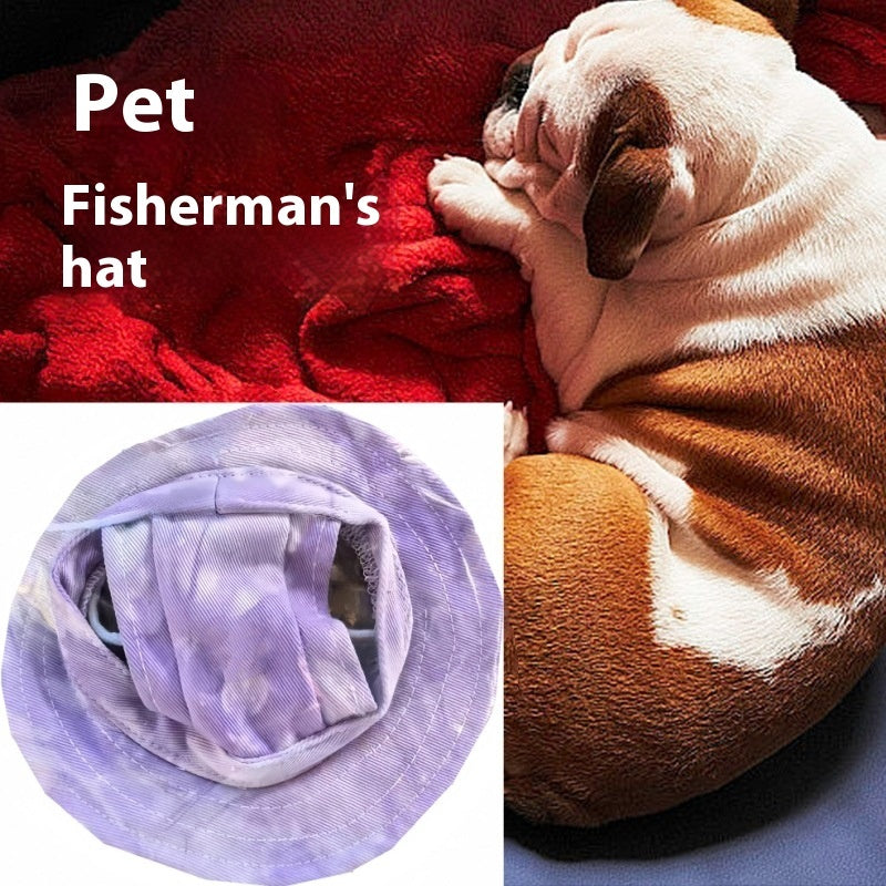 Summer Dog Hat Cat Wear-resistant Breathable Bucket Hat