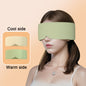 Silk Cotton Padded Eye Full Cover Block Light Blindfold Double Face Warm Cold Sleeping Masks For Women Soft And Comfortable Blindfold For Travelling