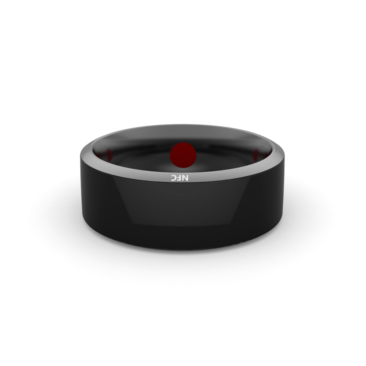 NFC Smart Ring Wearable Device Multifunctional Black High-tech