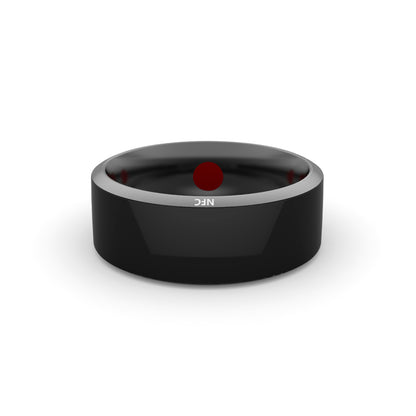 NFC Smart Ring Wearable Device Multifunctional Black High-tech