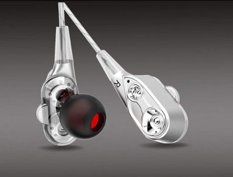 Wired dynamic headphones