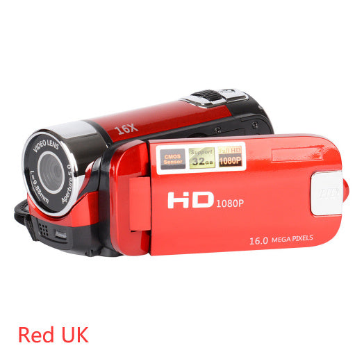 Vlog Camera 1080P Full HD 16 Mega Pixel DV Camcorder Digital Video Camera Screen 16X Night Shoot Zoom Digital Zoom