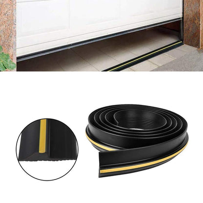 9-16ft Garage Door Floor Threshold Weather Heavy Duty Rubber Draught Excluder