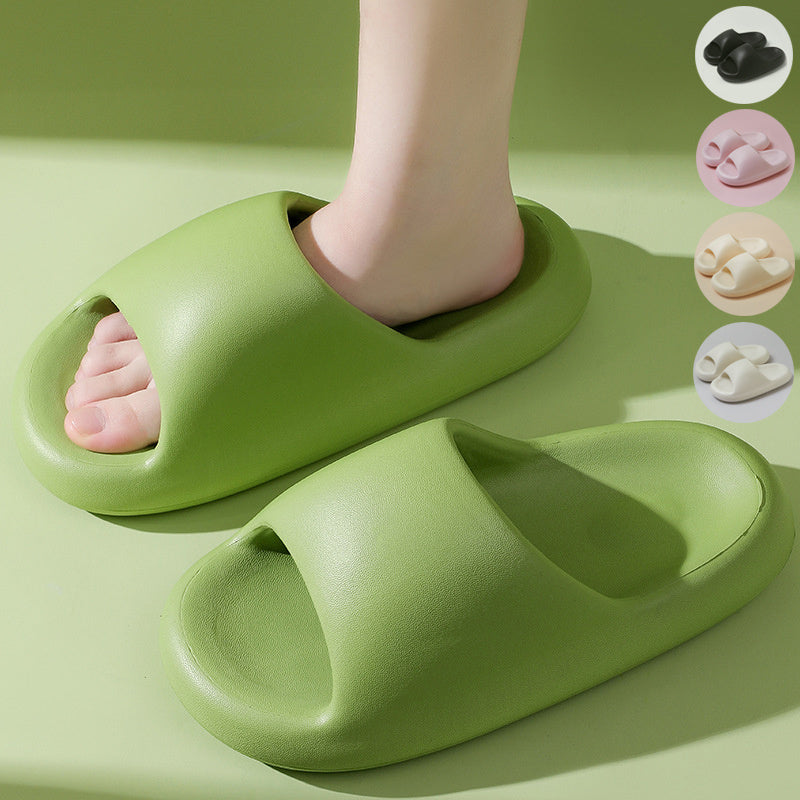 New Bread Shoes Soft Slippers Summer Candy Color Bathroom Slippers