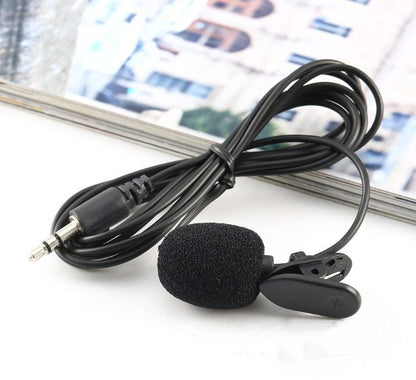 Lavalier microphone AUX for Phones, Laptops and Cameras