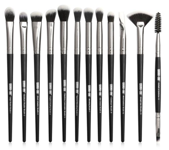 12 makeup brushes set