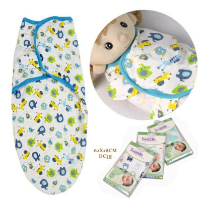 Cotton baby wrapped towel, cartoon baby sleeping bag