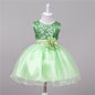 Baby Sequin Dress Flower Girl Wedding Princess Dress