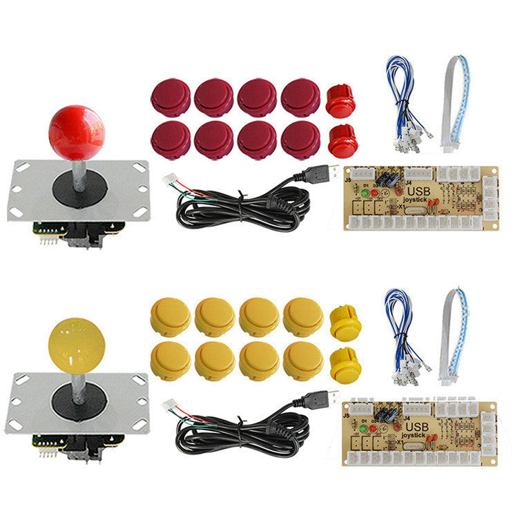 Button USB joystick control chip board accessories game set