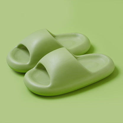 New Bread Shoes Soft Slippers Summer Candy Color Bathroom Slippers