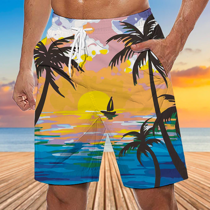 Shorts Swimming Shorts Trunks Summer Beach Pants