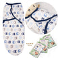 Cotton baby wrapped towel, cartoon baby sleeping bag