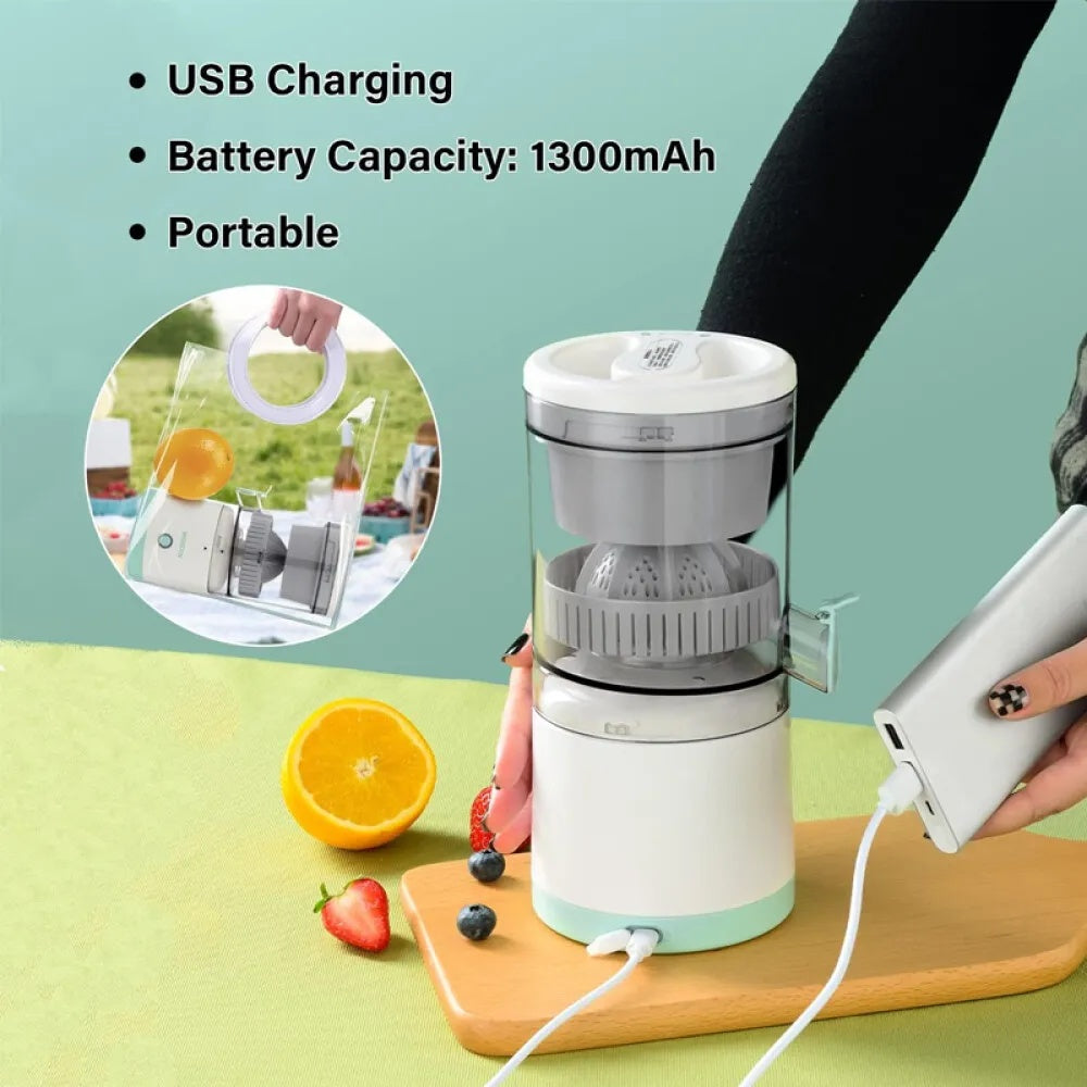 Electric Citrus Juicer Juice Squeezer Portable Press Machine Fruit Extractor