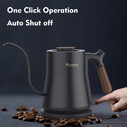 Gooseneck Electric Kettle, Pour Over Coffee Kettle Hot Water Tea Kettle,Stainless Steel Inner With Leak Proof Design,Rapid Heating, Auto Shutoff .