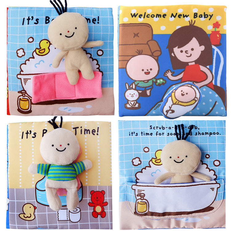 Baby cloth book toy