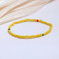 All-match Color Rice Bead Anklet Beach Style Jewelry