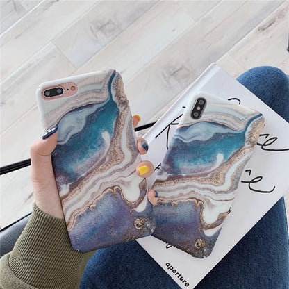 Marble style Iphone Case