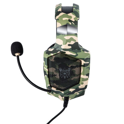 K8 camouflage headphones Gaming