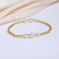 All-match Color Rice Bead Anklet Beach Style Jewelry