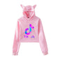 Tik tok women's cat ear sweater