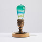 EP LIGHT Resin Wood Table Lamp, Ambient Night Light, Creative Lighting