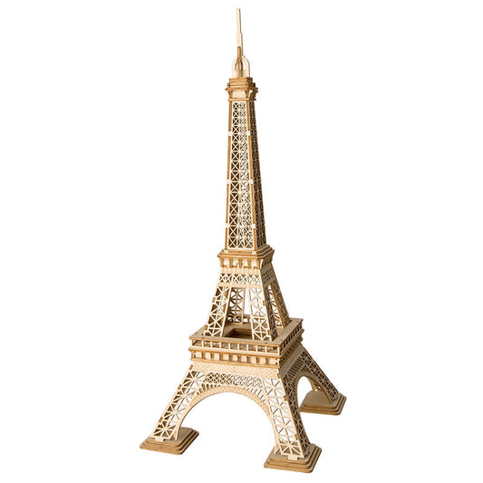 Robotime 3D Wooden Puzzle Eiffel Tower Assembly Model Wood