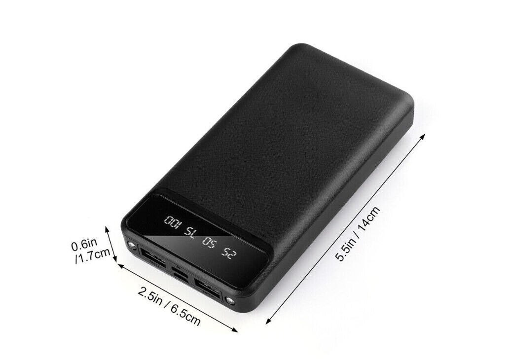 6000mah Mobile Power Bank Mobile Phone Backup Battery Convenient Charging UK Fast Shipping